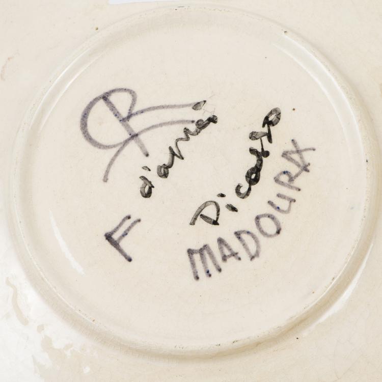 Bild 4 zu Objekt, Aus 'Service Visage Noir', 1948 (Entwurf), Madoura, 145C 489