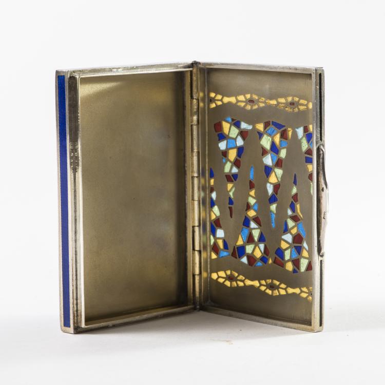 Bild 1 zu Objekt, Cigarette case, c. 1925, Schmidt, Franz, Wien, 144B 454