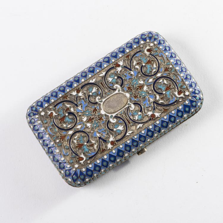 Bild 1 zu Objekt, Cigarette case, 1888, Saltykov, Ivan, Moskau, 144B 453