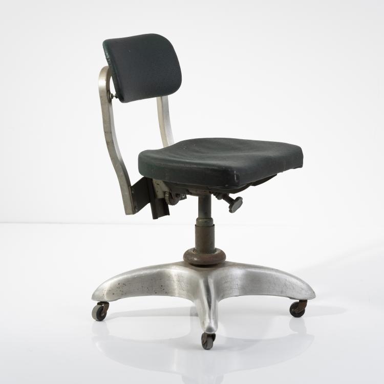 Bild 1 zu Objekt, B&uuml;rodrehstuhl 'Montecatini', 1938 , USA, 145B 196