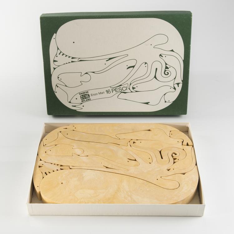 Hauptbild zu Objekt, Puzzle '16 Pesci -  model 3106A', 1973, Danese, Mailand, 146A 78