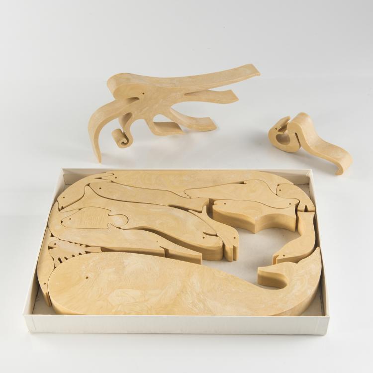 Bild 2 zu Objekt, Puzzle '16 Pesci -  model 3106A', 1973, Danese, Mailand, 146A 78