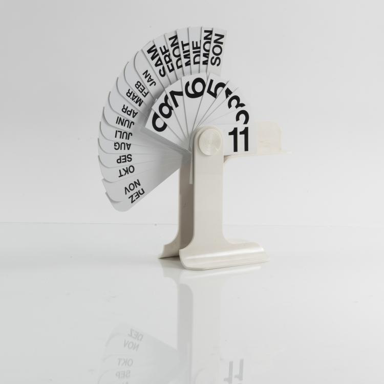 Bild 1 zu Objekt, 'Timor' table calendar, 1967, Danese, Mailand, 146A 42
