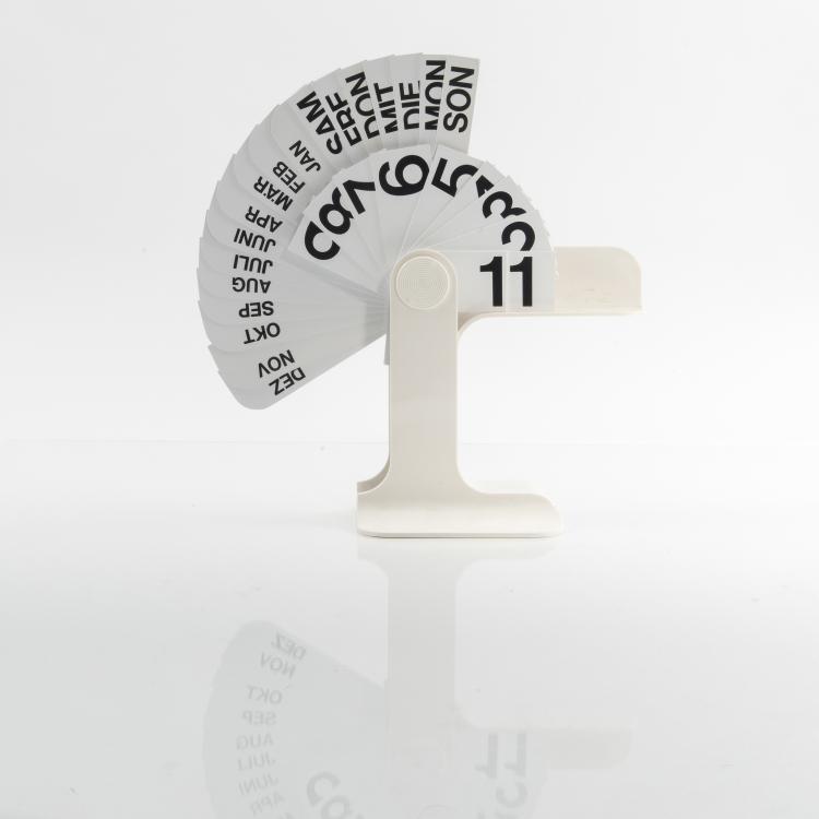Bild 2 zu Objekt, 'Timor' table calendar, 1967, Danese, Mailand, 146A 42