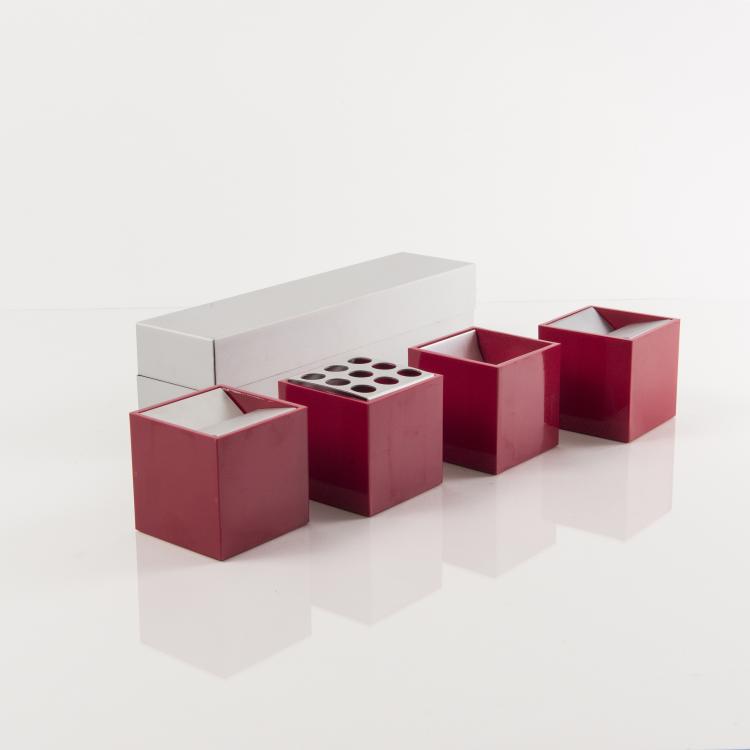 Bild 2 zu Objekt, 'Canarie' desk set, 1957, Danese, Mailand, 146A 2