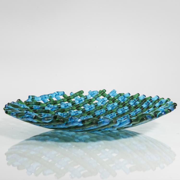 Bild 2 zu Objekt, 'Vetro/Q Murano' bowl, 1991, Danese, Mailand, 146A 92