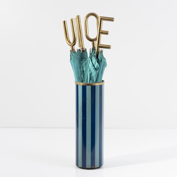 Bild 1 zu Objekt, Schirmst&auml;nder 'Strisce verticali', 1950/60er Jahre, Fornasetti, Mailand, 145B 348