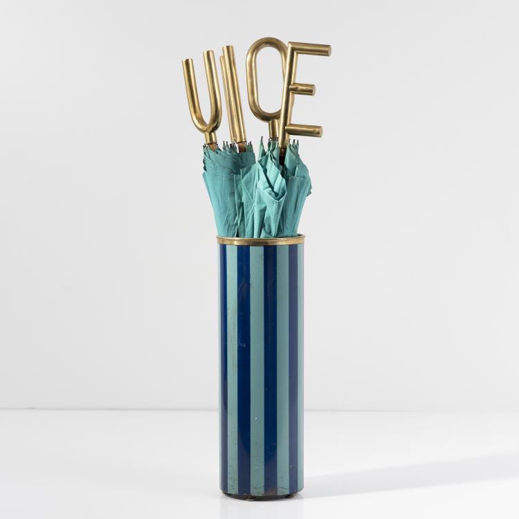 Bild 3 zu Objekt, Schirmst&auml;nder 'Strisce verticali', 1950/60er Jahre, Fornasetti, Mailand, 145B 348