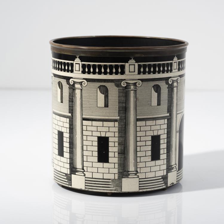 Bild 1 zu Objekt, Papierkorb 'Casa con colonne', 1950er Jahre, Fornasetti, Mailand, 146B 254