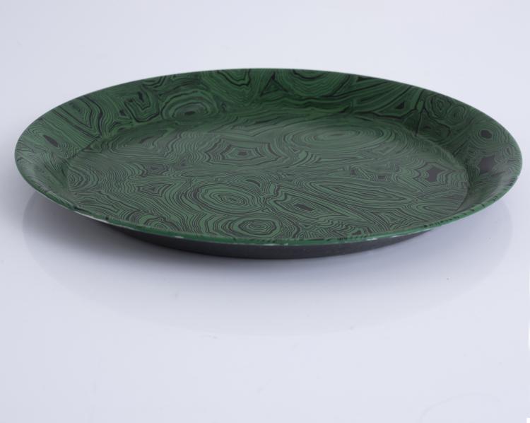 Hauptbild zu Objekt, 'Malachite' tray, 1950s, Fornasetti, Mailand, 145B 338