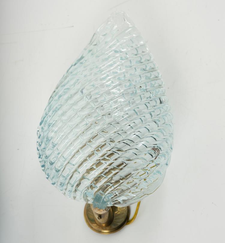 Bild 2 zu Objekt, Vier Wandappliquen 'Costolato', 1940er Jahre , Barovier & Toso, Murano, 146B 156