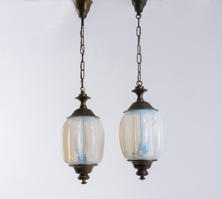 Bild 3 zu Objekt, Zwei Deckenleuchten, 1930er Jahre, Seguso Vetri d'Arte, Murano, 146B 153