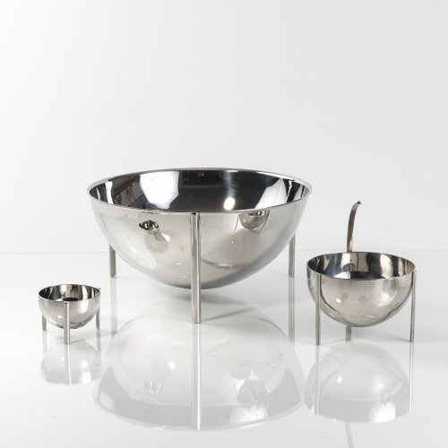 Three 'Opasis' bowls, 1986