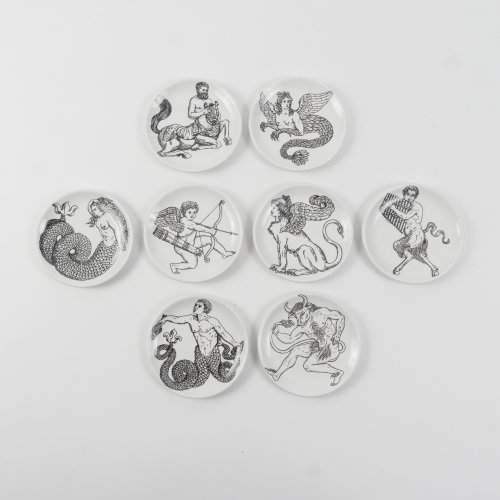 Eight 'Miti e Leggende' plates