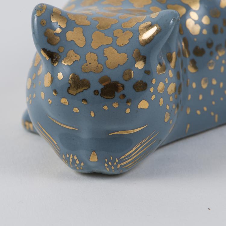 Bild 2 zu Objekt, 'Gatto accovacciato' cat, 1950s, Fornasetti, Mailand, 145B 336