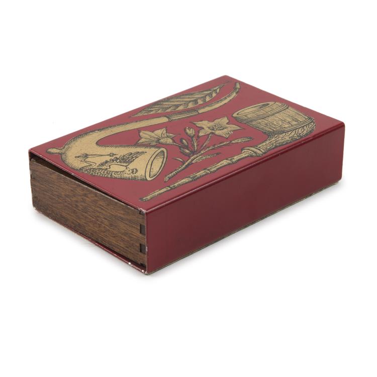 Hauptbild zu Objekt, Case 'Pipe con fiore', 1950s, Fornasetti, Mailand, 145B 339