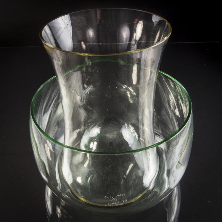 Bild 4 zu Objekt, 'Vetro/E Murano' vase, 1991, Danese, Mailand, 146A 93