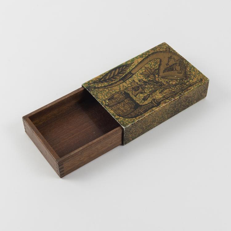 Bild 1 zu Objekt, Case 'Pipe con fiore', 1950s, Fornasetti, Mailand, 145B 340