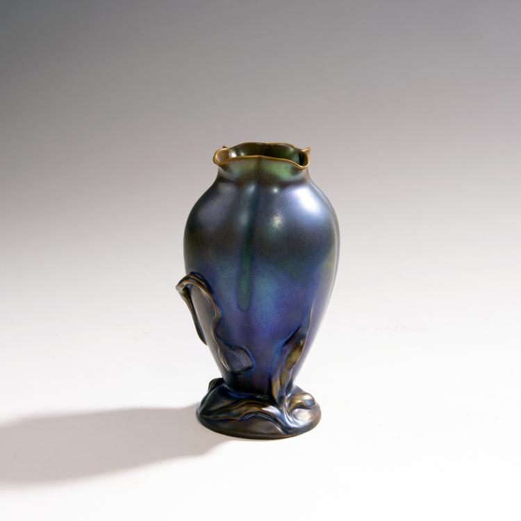 Bild 2 zu Objekt, Vase, c. 1900, Zsolnay, Vilmos, P&eacute;cs, 144B 420
