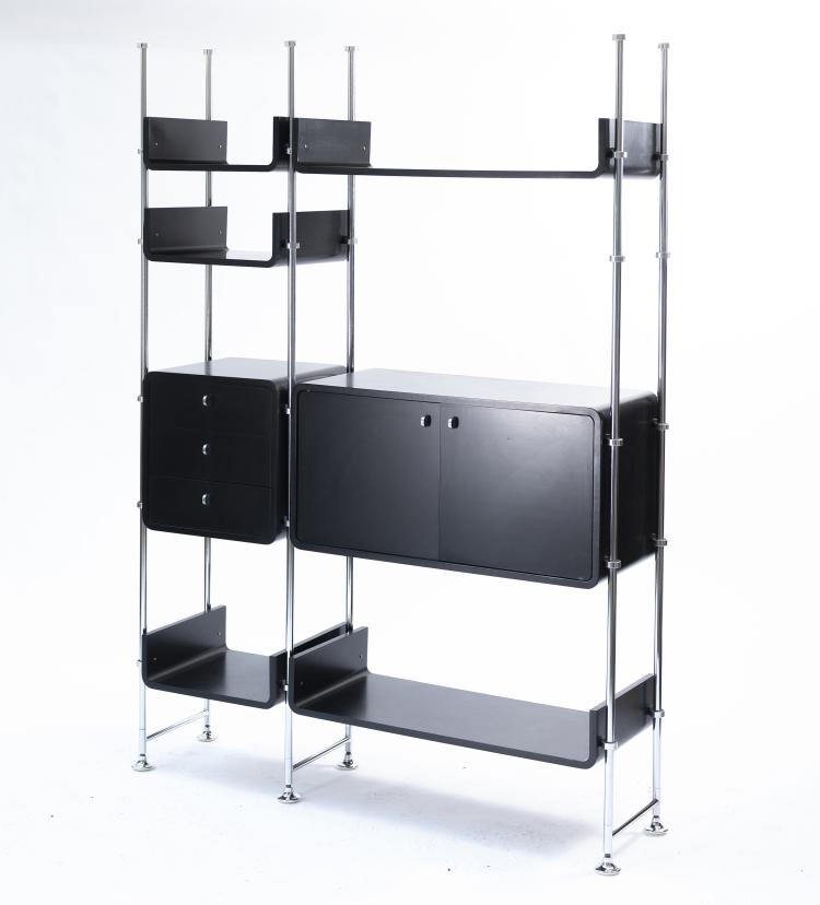 Hauptbild zu Objekt, Shelving system, 1970s, USA, 146C 651