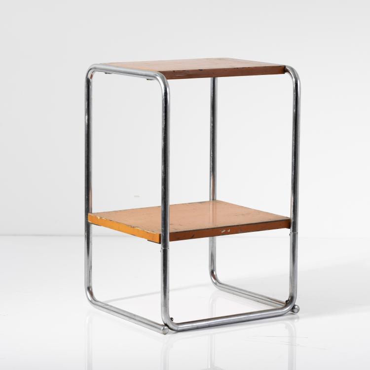 Hauptbild zu Objekt, Beistelltisch 'MM 3', um 1932, Thonet, Frankenberg, 145A 105