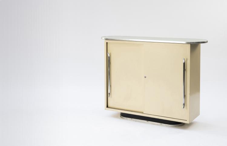 Bild 1 zu Objekt, Rundform Sideboard 'Athen', 1954, Mauser-Werke, Waldeck, 145A 146