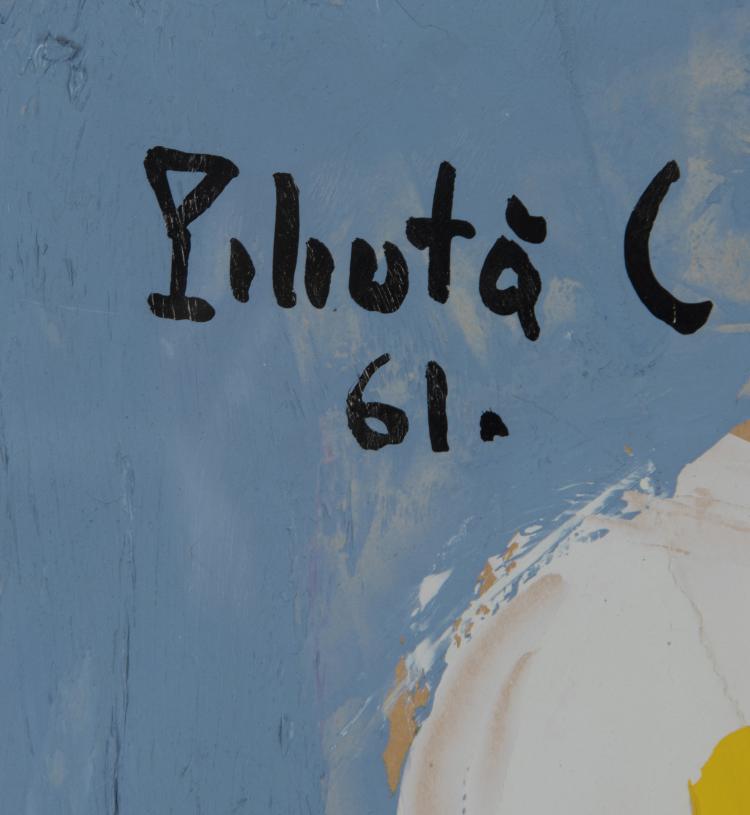 Bild 1 zu Objekt, Untitled (Still life with flowers), 1961, Constantin Piliuta, 144B 572