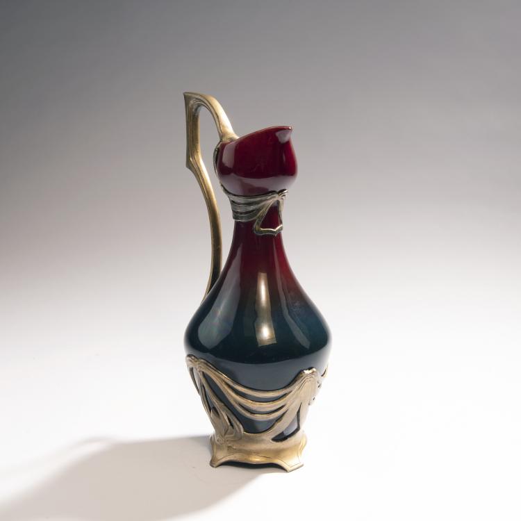 Bild 2 zu Objekt, Decanter with mounting, c. 1900, Schwarz, J. von, N&uuml;rnberg, 144B 402