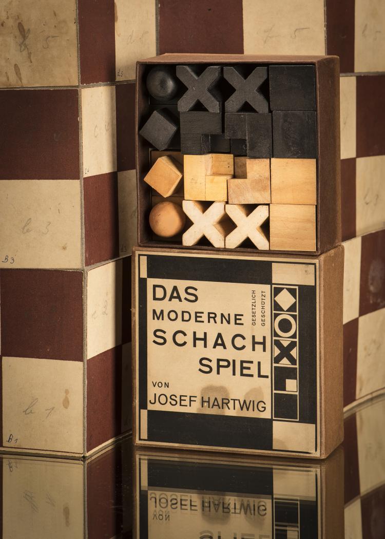 Bild 3 zu Objekt, Bauhaus chess set 'XVI', 1924, Bauhaus Weimar, 145A 15