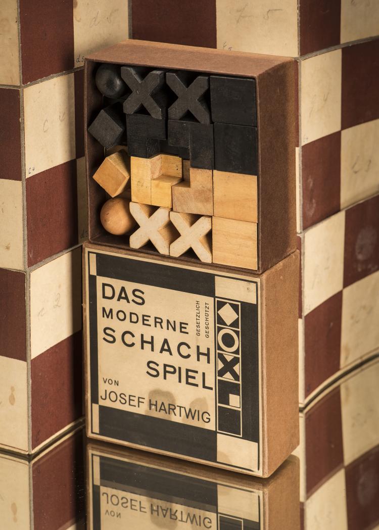 Bild 4 zu Objekt, Bauhaus chess set 'XVI', 1924, Bauhaus Weimar, 145A 15
