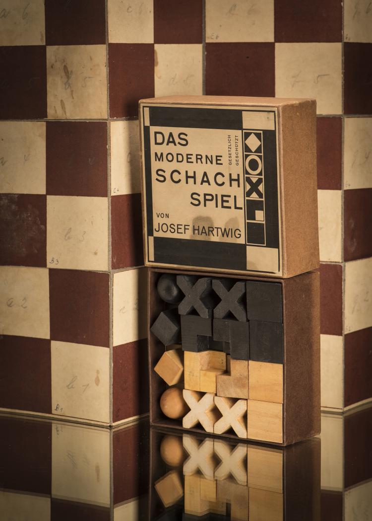 Bild 5 zu Objekt, Bauhaus chess set 'XVI', 1924, Bauhaus Weimar, 145A 15