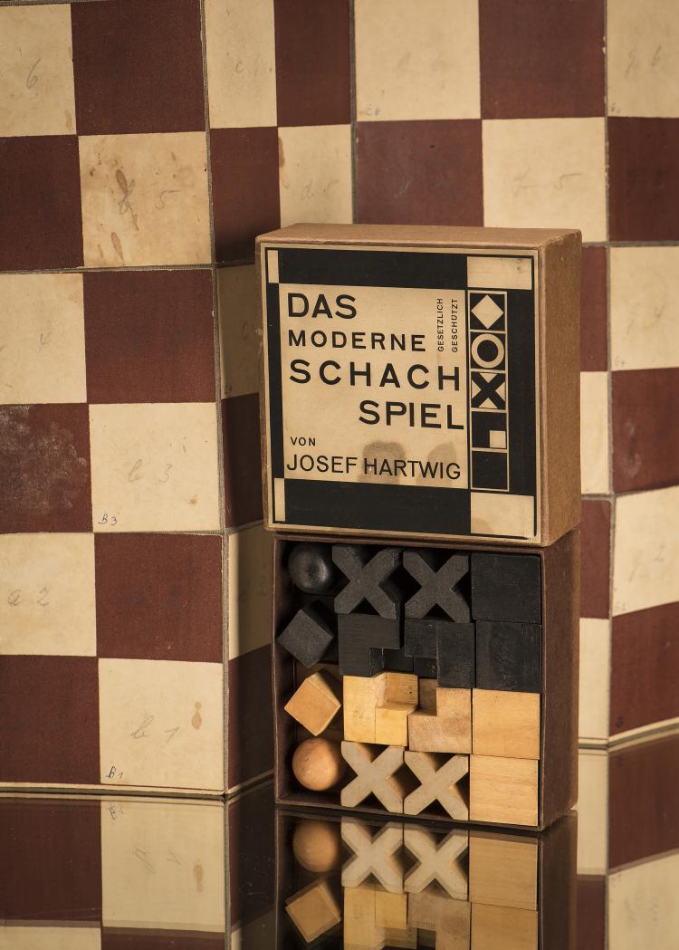 Bild 6 zu Objekt, Bauhaus chess set 'XVI', 1924, Bauhaus Weimar, 145A 15