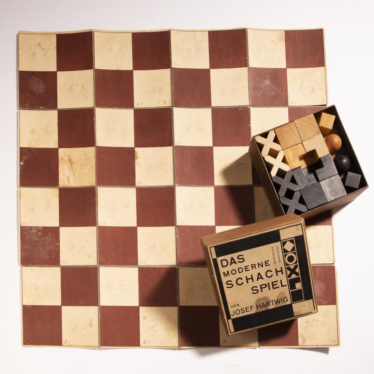 Bild 9 zu Objekt, Bauhaus chess set 'XVI', 1924, Bauhaus Weimar, 145A 15