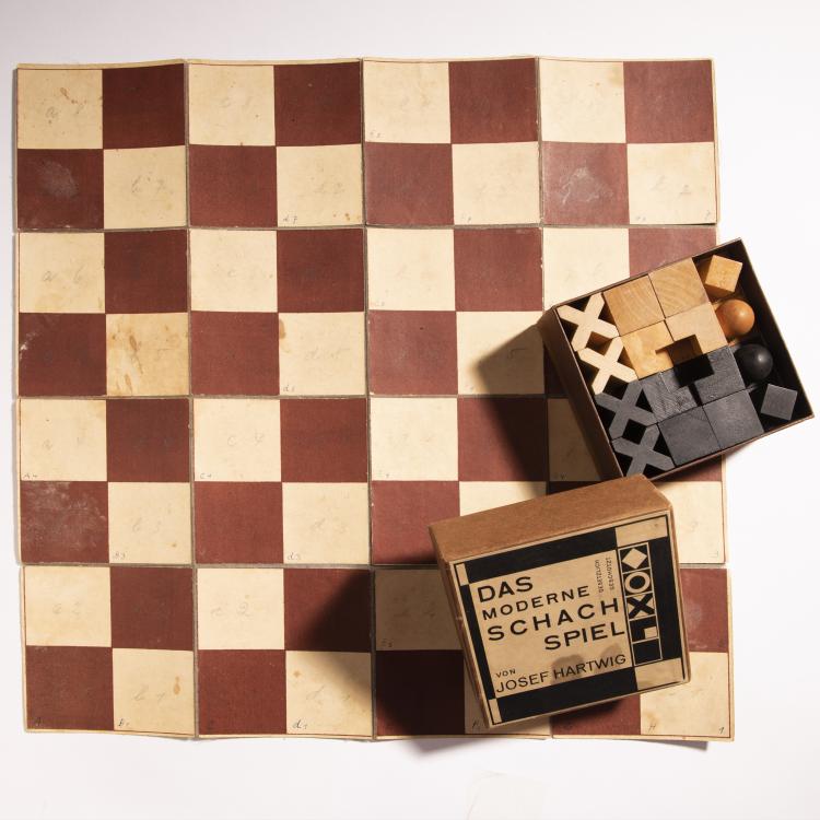 Bild 10 zu Objekt, Bauhaus chess set 'XVI', 1924, Bauhaus Weimar, 145A 15