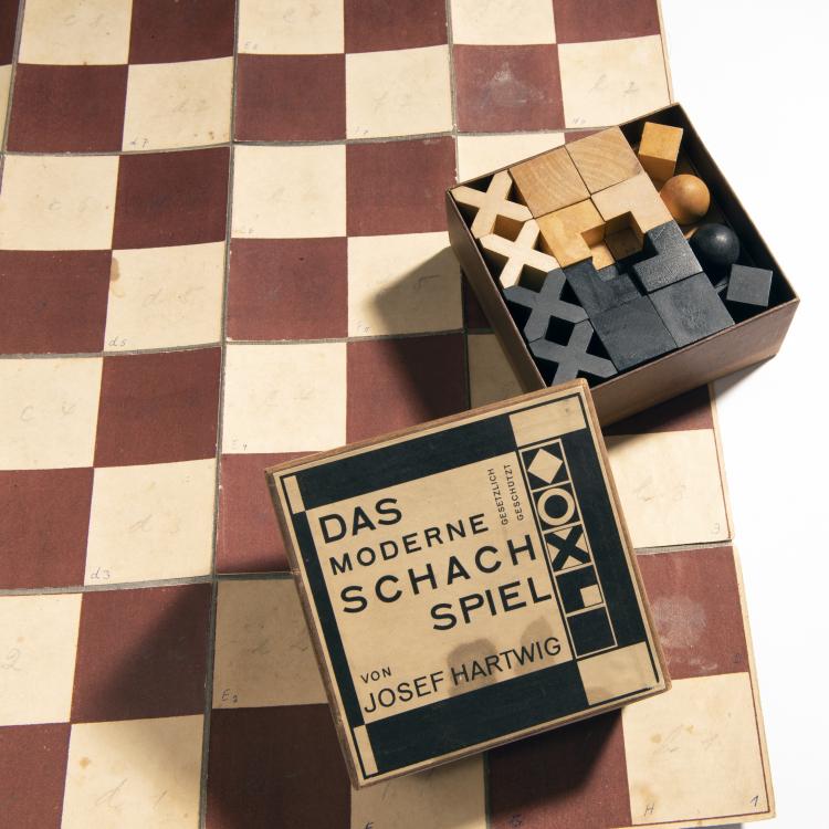 Bild 11 zu Objekt, Bauhaus chess set 'XVI', 1924, Bauhaus Weimar, 145A 15