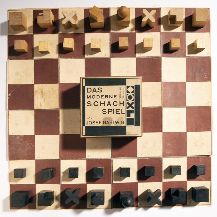 Bild 15 zu Objekt, Bauhaus chess set 'XVI', 1924, Bauhaus Weimar, 145A 15