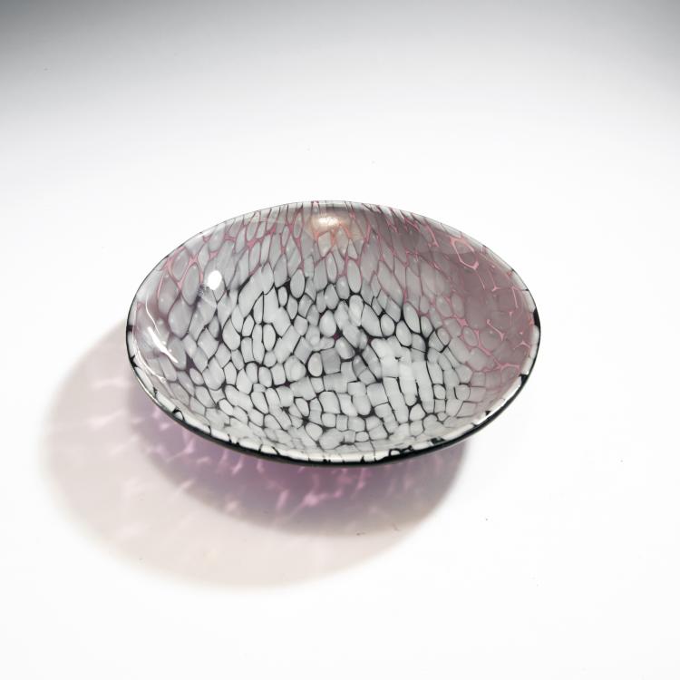 Bild 1 zu Objekt, 'A macchie' plate, 1947/48, Venini & C., Murano, 146D 732