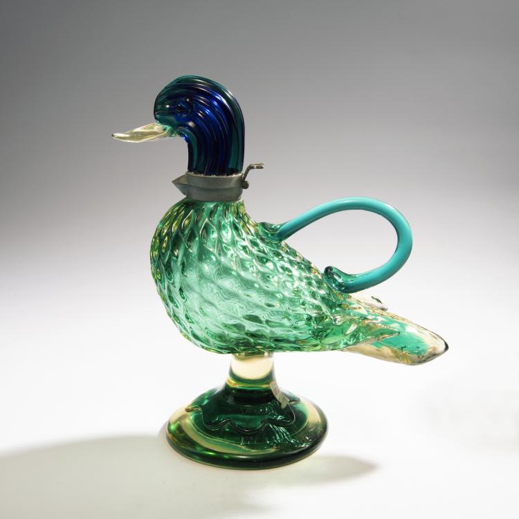 Hauptbild zu Objekt, Decanter, c. 1961, Seguso Vetri d'Arte, Murano, 146D 836