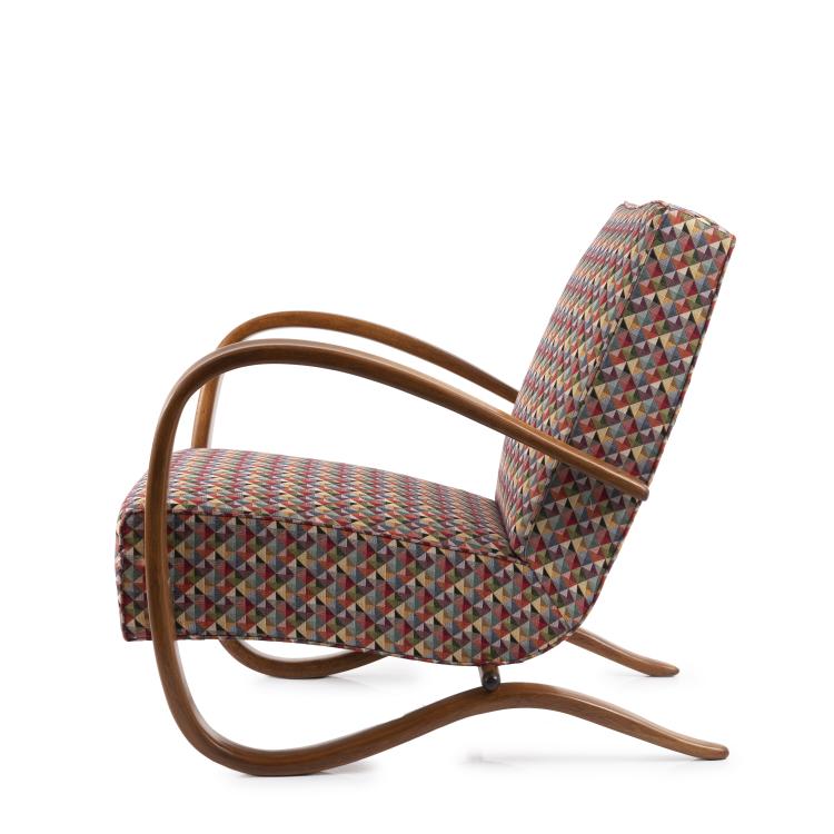 Hauptbild zu Objekt, Armlehnsessel 'H 269', 1930/40er Jahre, Thonet Mundus, Tschechoslowakei, 145B 194
