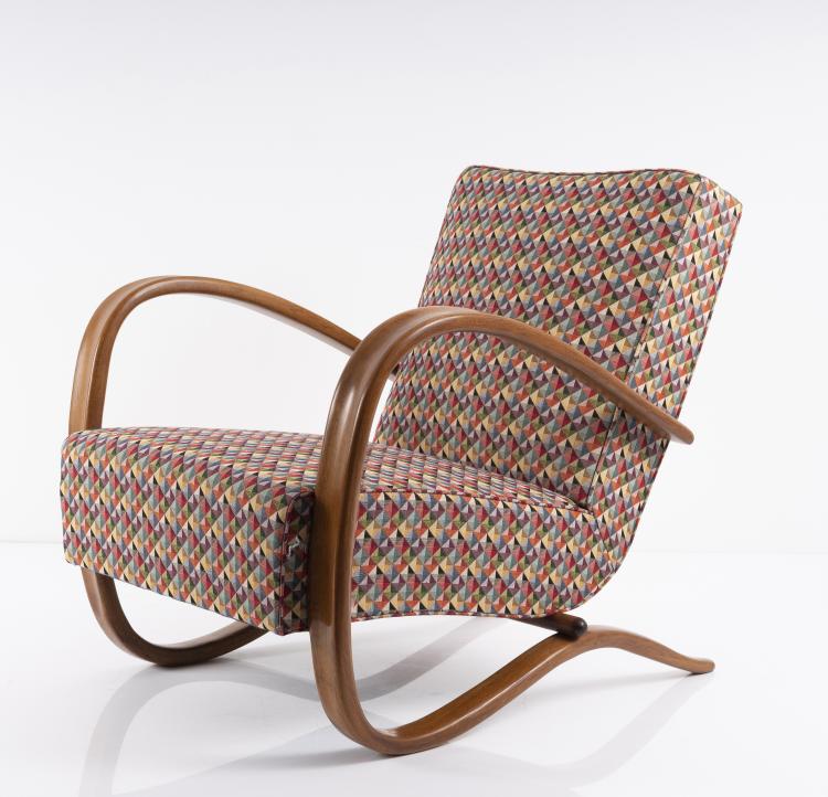 Bild 1 zu Objekt, Armlehnsessel 'H 269', 1930/40er Jahre, Thonet Mundus, Tschechoslowakei, 145B 194