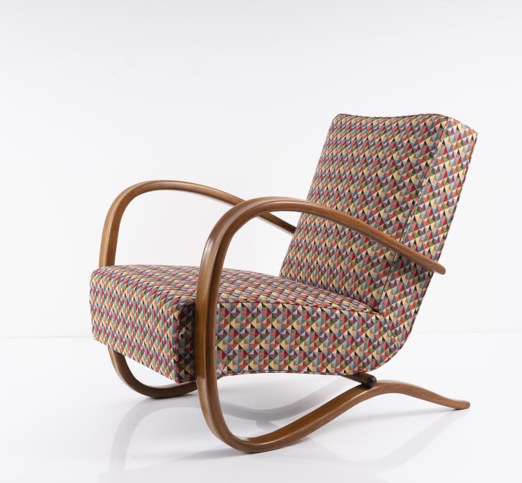 Bild 6 zu Objekt, Armlehnsessel 'H 269', 1930/40er Jahre, Thonet Mundus, Tschechoslowakei, 145B 194