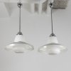 Two 'J. St. 22' ceiling lights, 1928