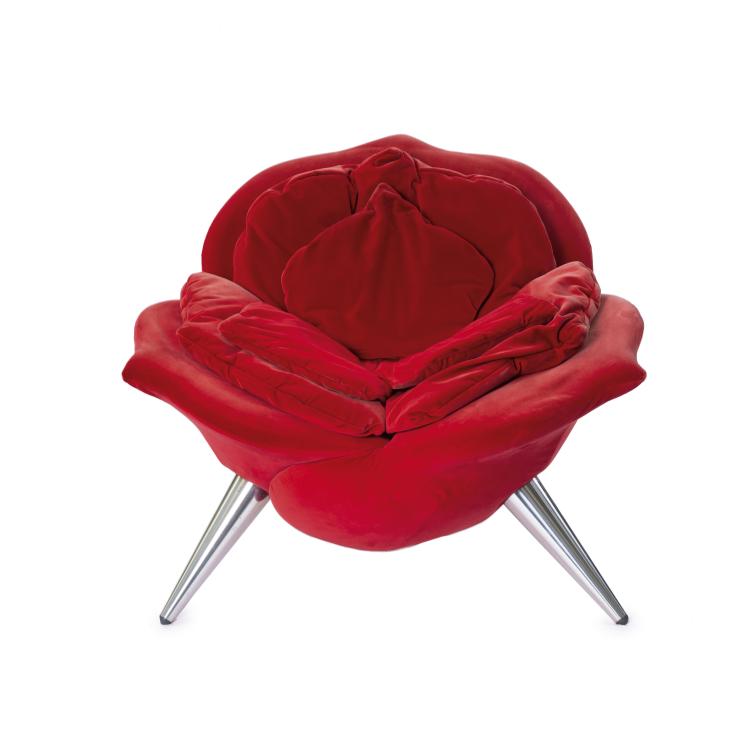 Hauptbild zu Objekt, 'Rose' chair, 1990 , Edra, Mailand, 145B 467