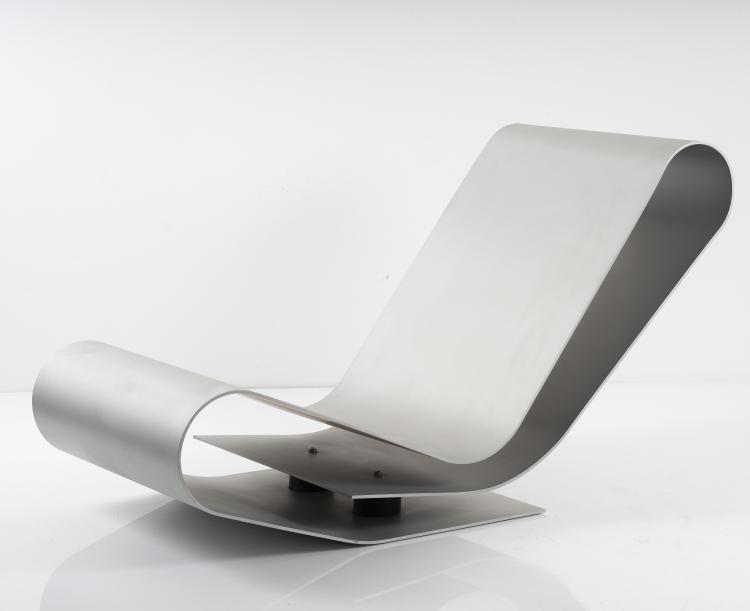 Bild 8 zu Objekt, Sessel 'Loop chair LC 95A', 1993-95, Top Mouton, Br&uuml;ssel, 146C 678