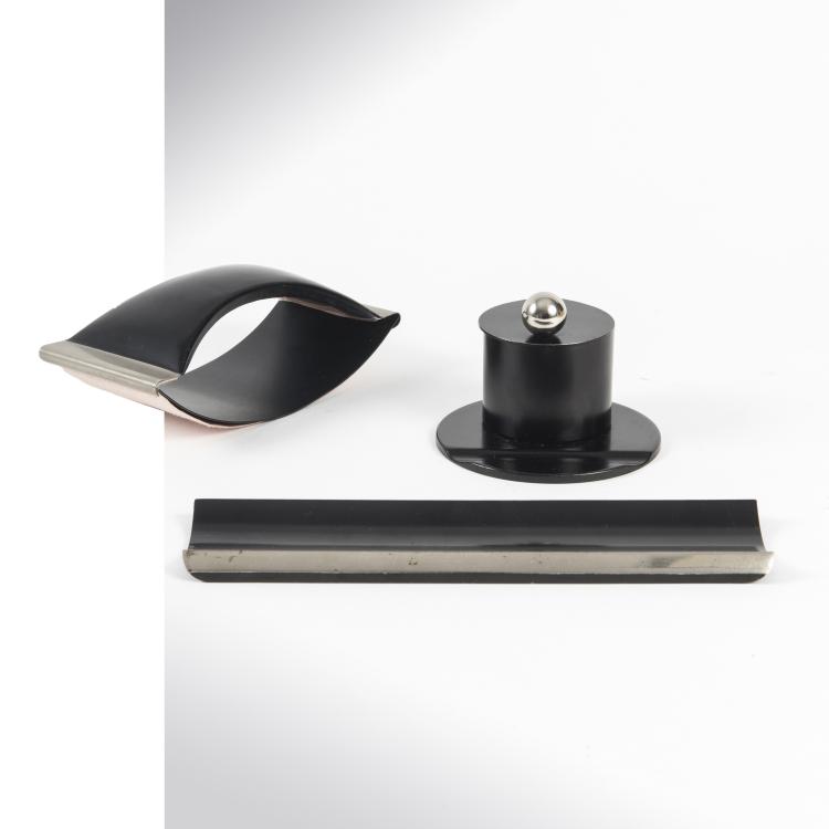 Hauptbild zu Objekt, Schreibtischset 'Ruppeltrio', 1931, Ruppelwerk, Gotha, 145A 114