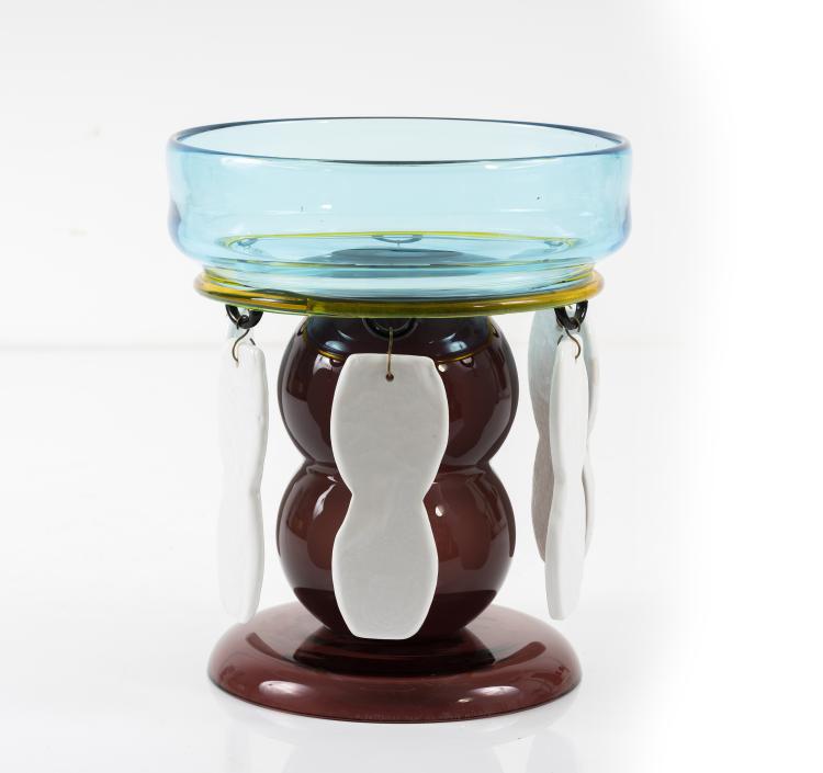 Hauptbild zu Objekt, Glasobjekt 'Fililla', 1986, Toso Vetri d'Arte, Murano; Memphis, Mailand, 146B 320