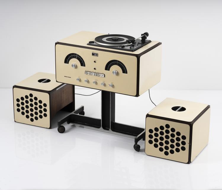 Bild 1 zu Objekt, Stereoanlage 'RR-126', 1965, Achille Castiglioni, Brionvega, Mailand, 145B 429