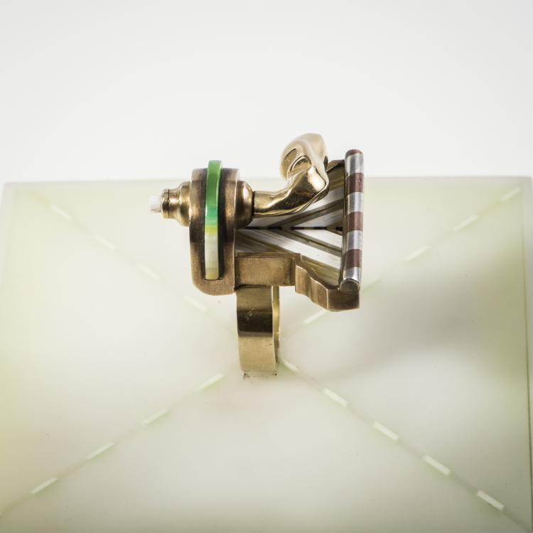 Bild 1 zu Objekt, Kinetic Ring, c. 1970-74, Claus Bury, 148B 367