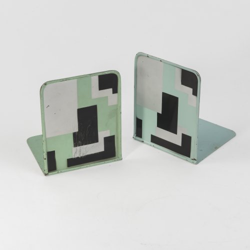 Two bookends, 1929-32