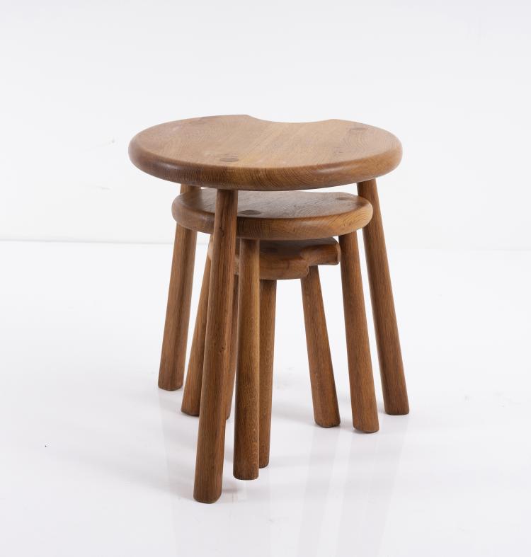 Hauptbild zu Objekt, Three stools, 1960s , Niederlande, 145B 405
